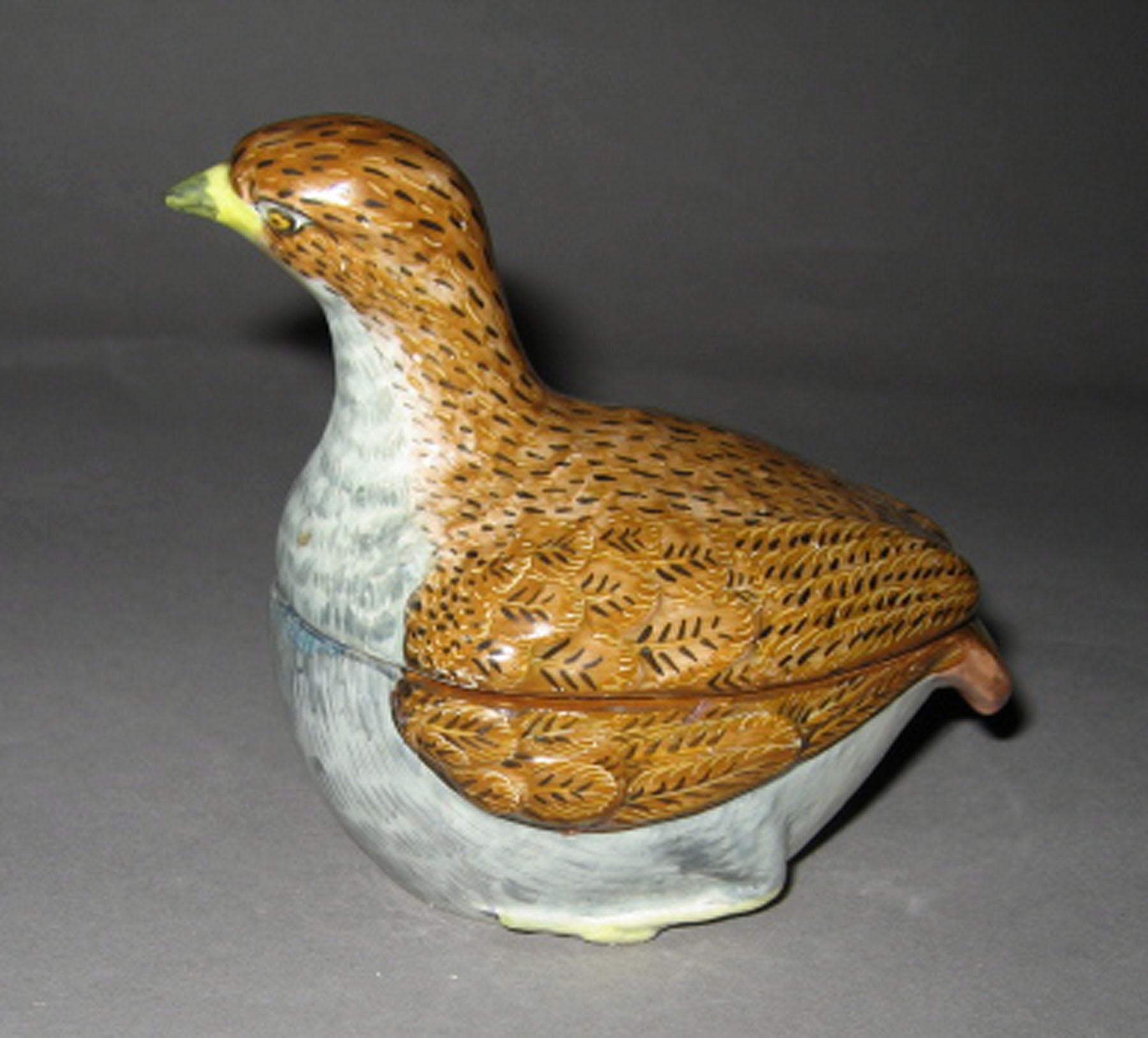 2003.0013.076 A, B Pearlware tureen