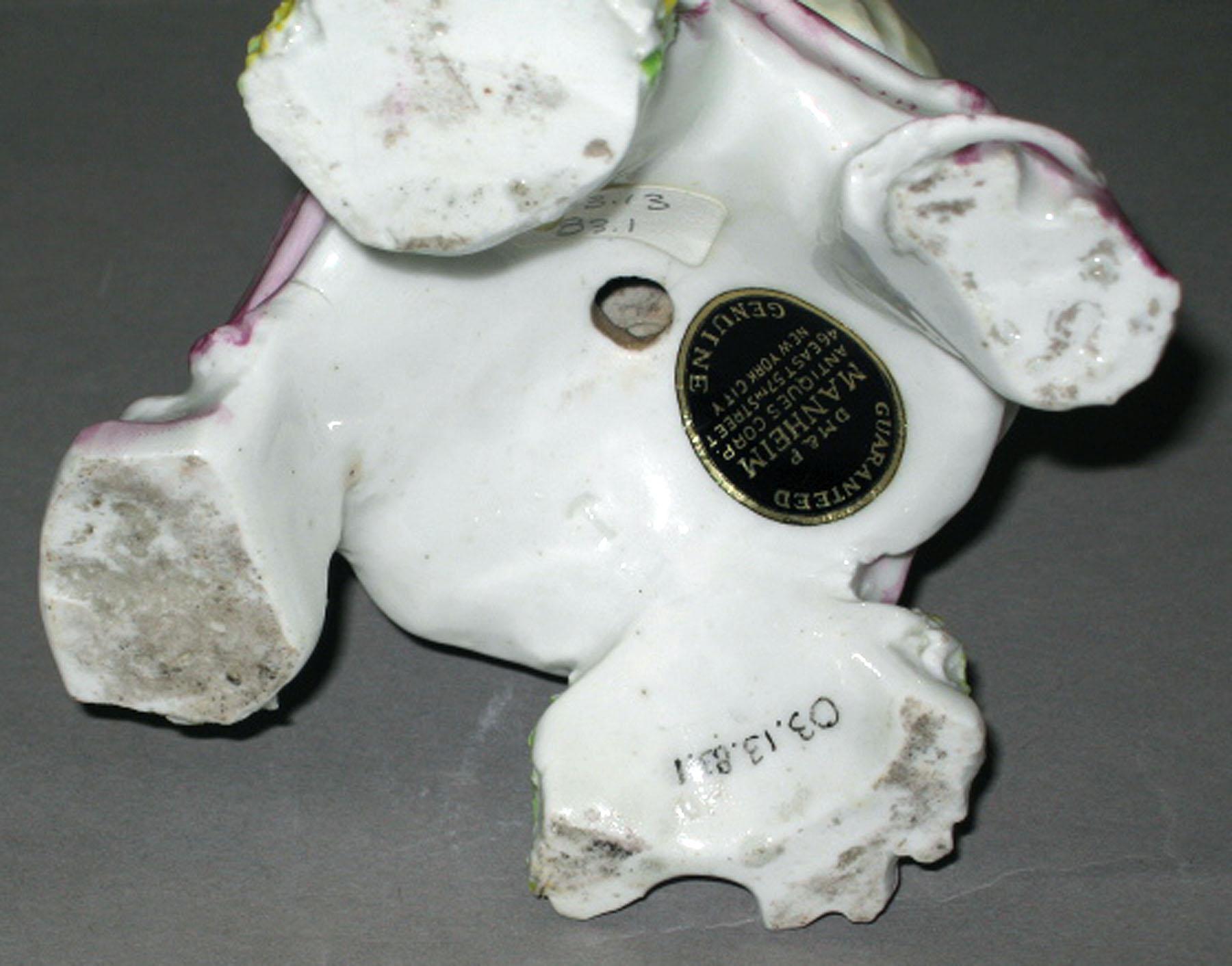 2003.0013.083.001 Bow soft-paste porcelain candlestick (underside)