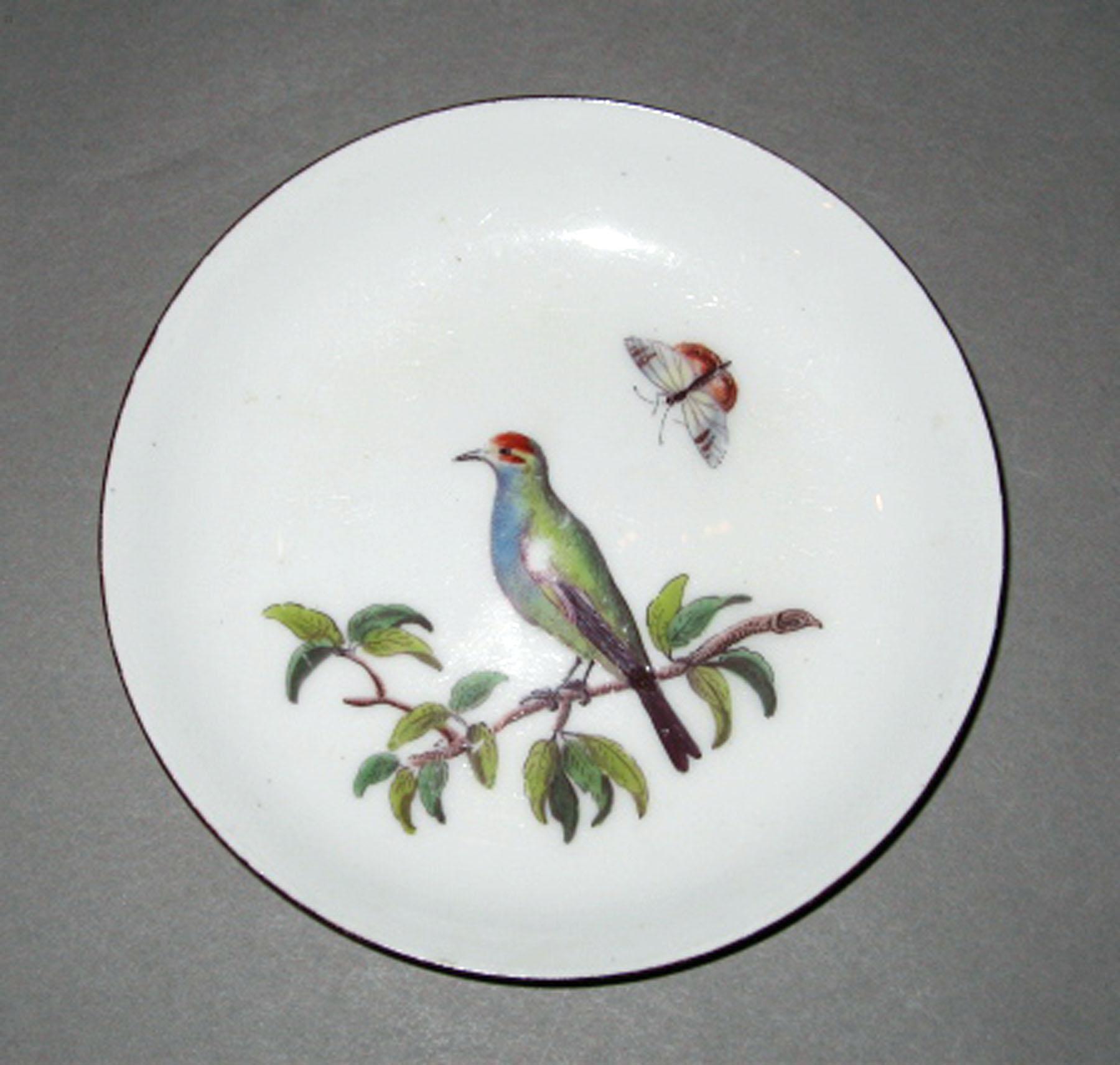 2003.0013.087 B Chelsea porcelain saucer