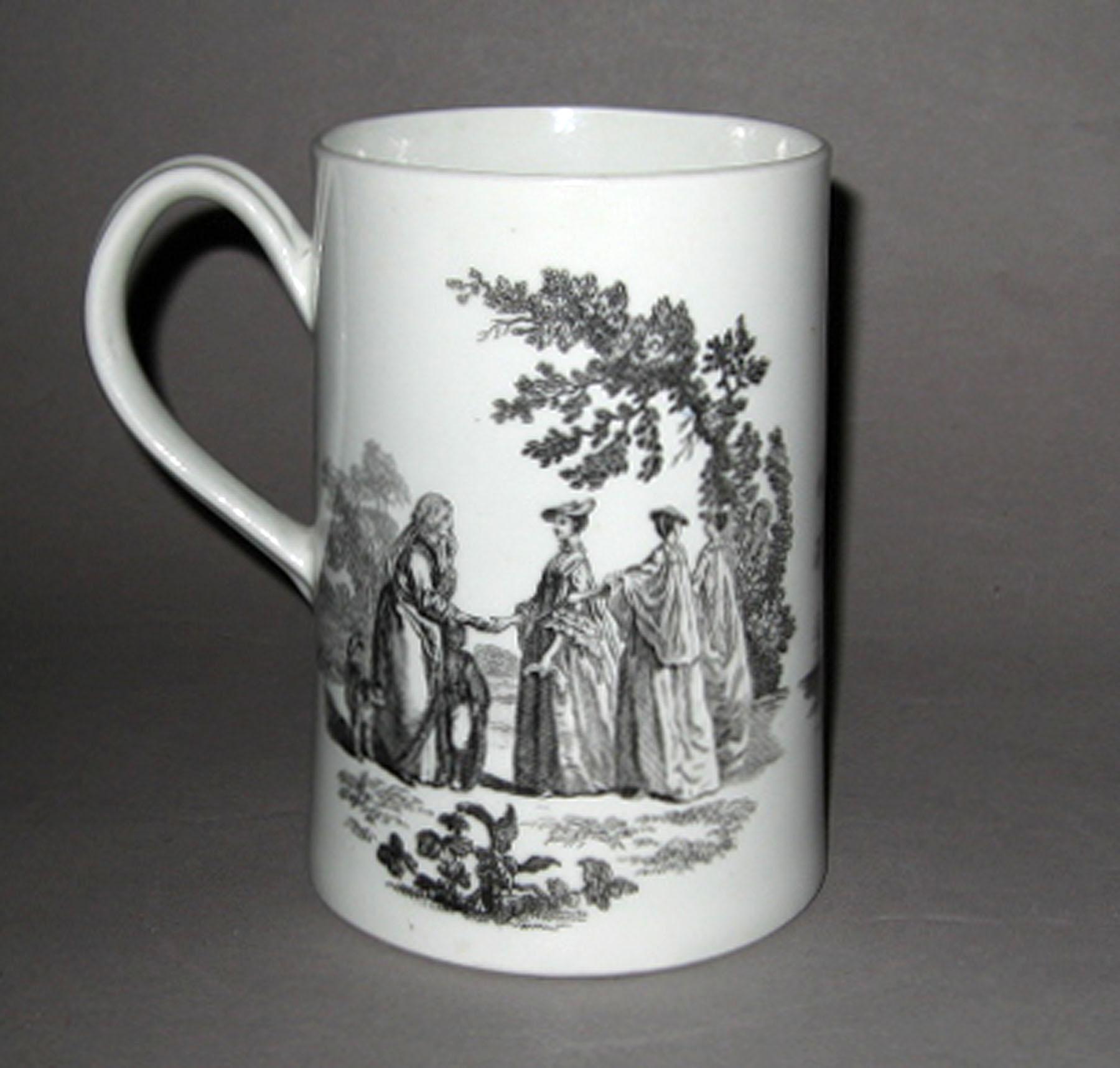 2003.0013.125 Worcester porcelain mug (side 2)