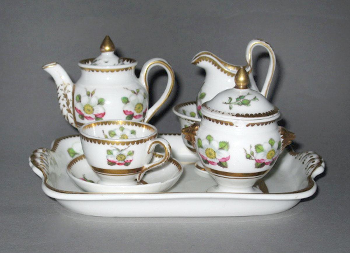 2003.0013.136.001-.007 Spode miniature teaset