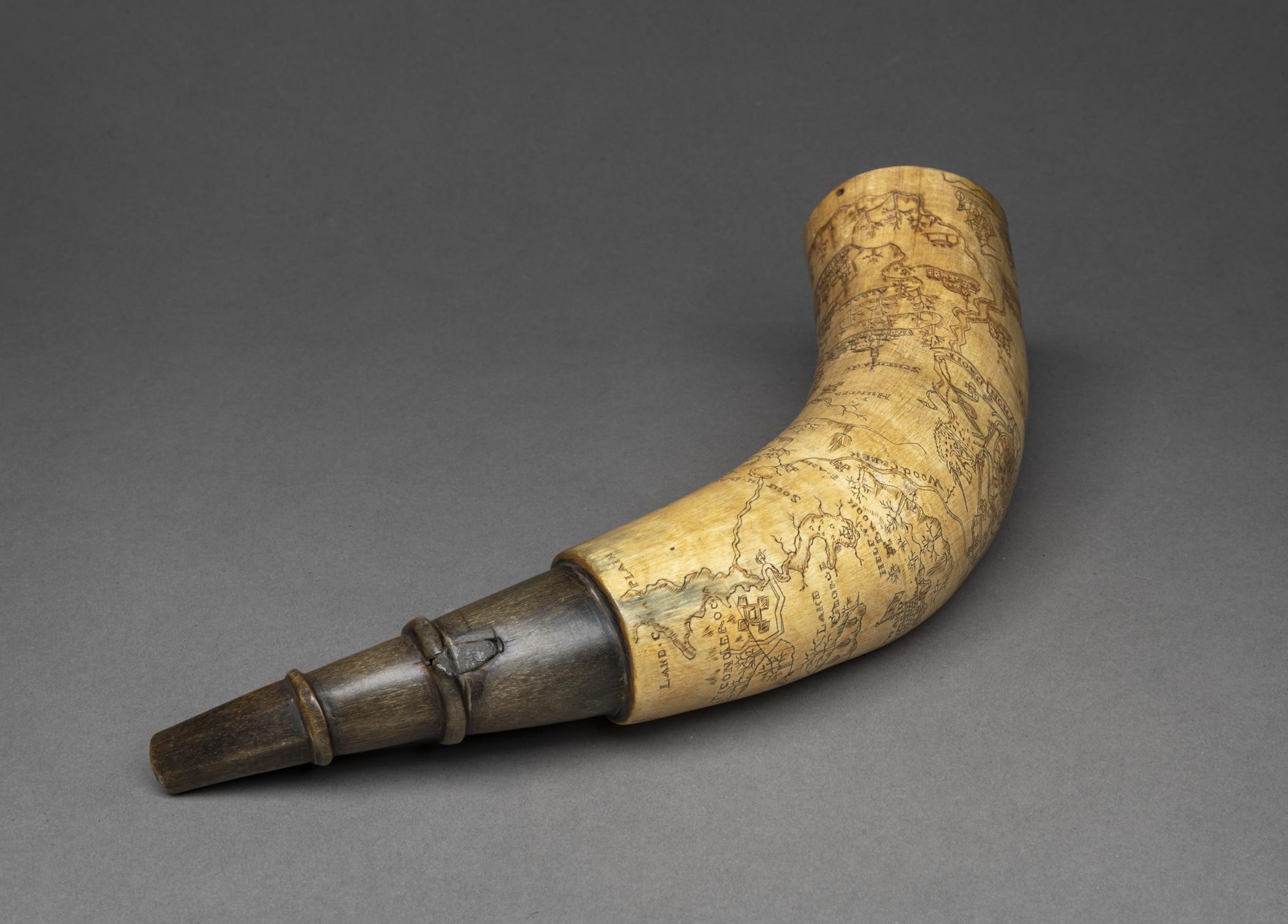 1958.1000 Powder horn, view 6