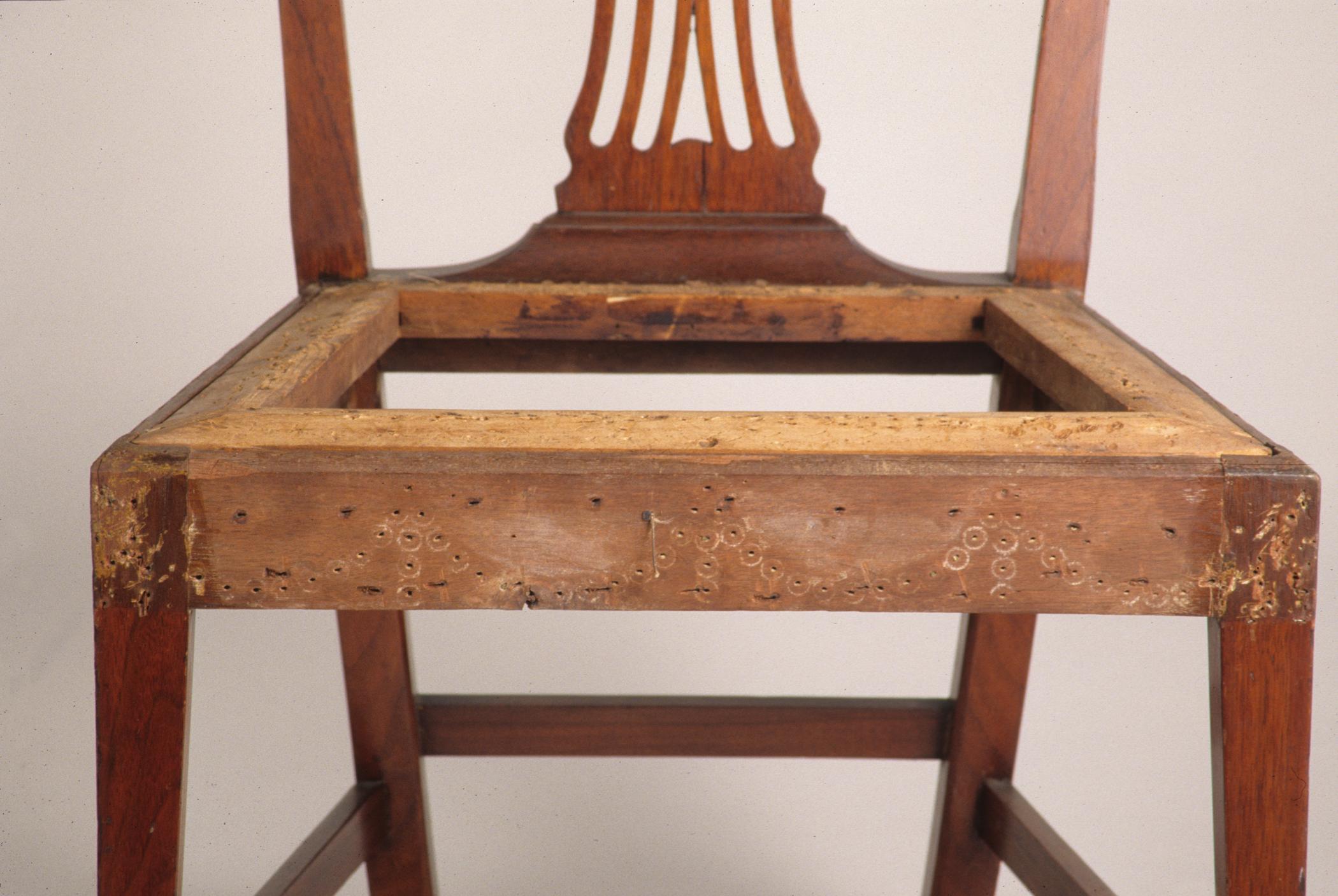 2003.0016.002 Chair, Side chair Detail 1