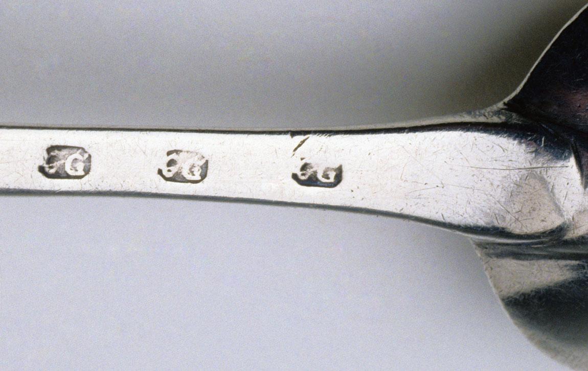 2003.0018 Spoon, Tablespoon, detail 1