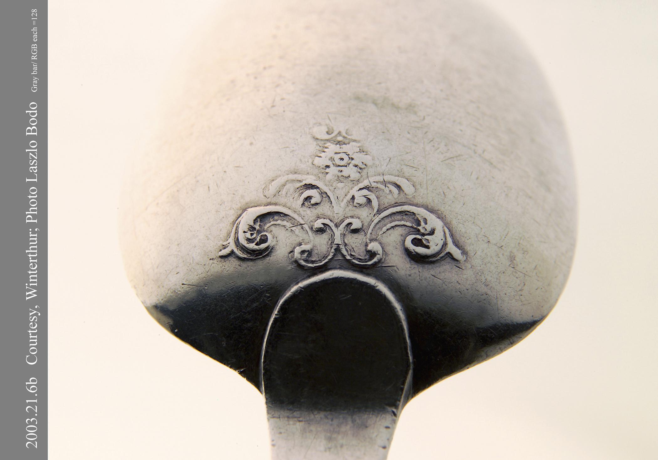 2003.0021.006 Spoon, Tablespoon (detail 2)