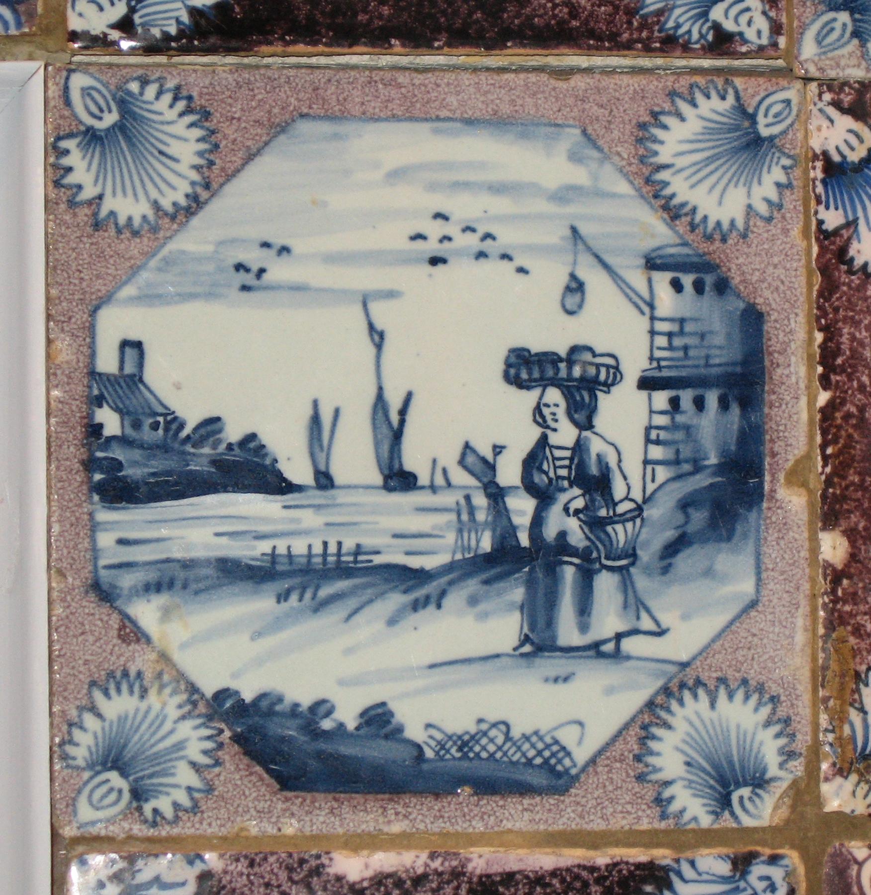 2003.0022.001.025 Delft tile