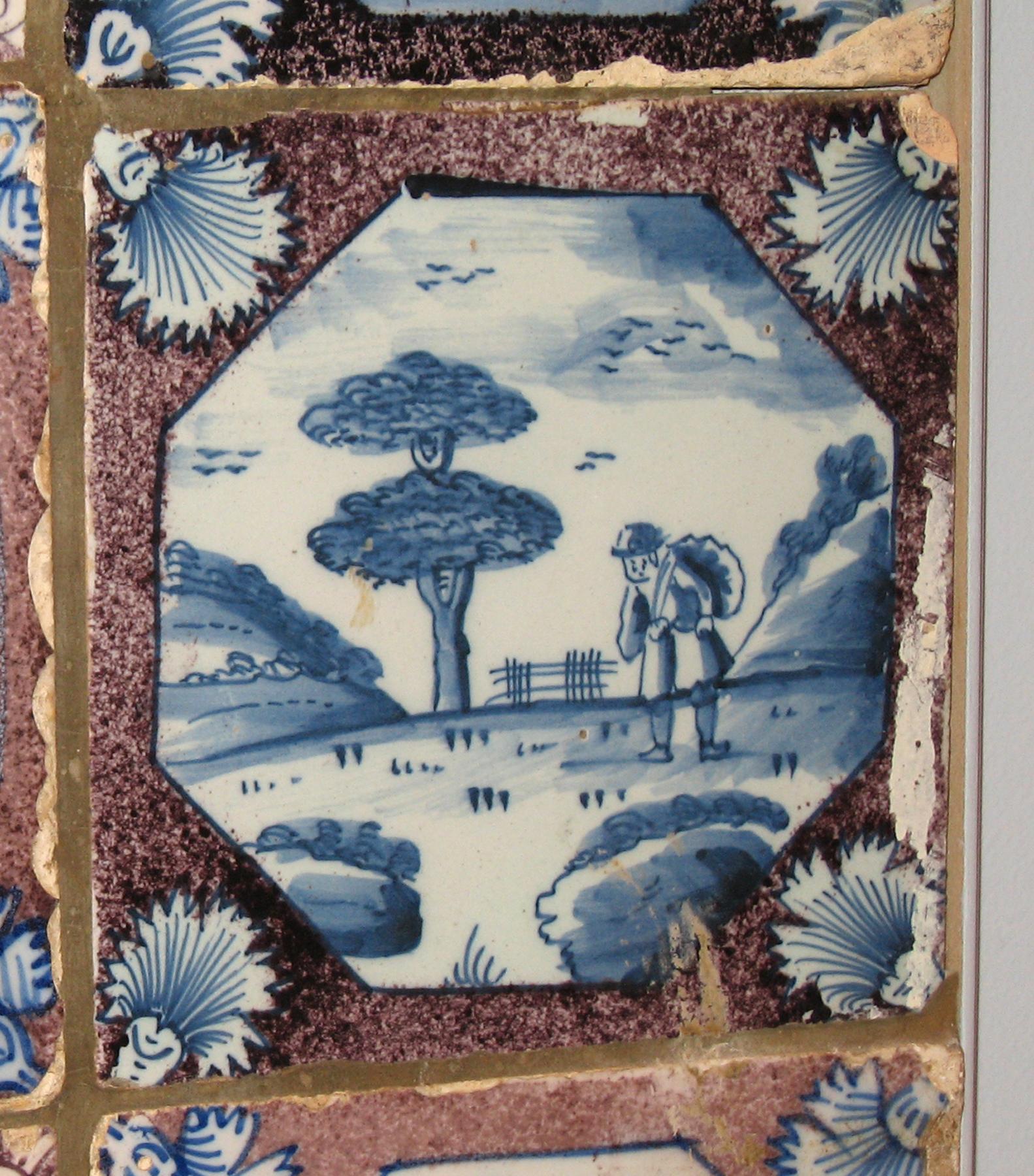 2003.0022.001.040 Delft tile