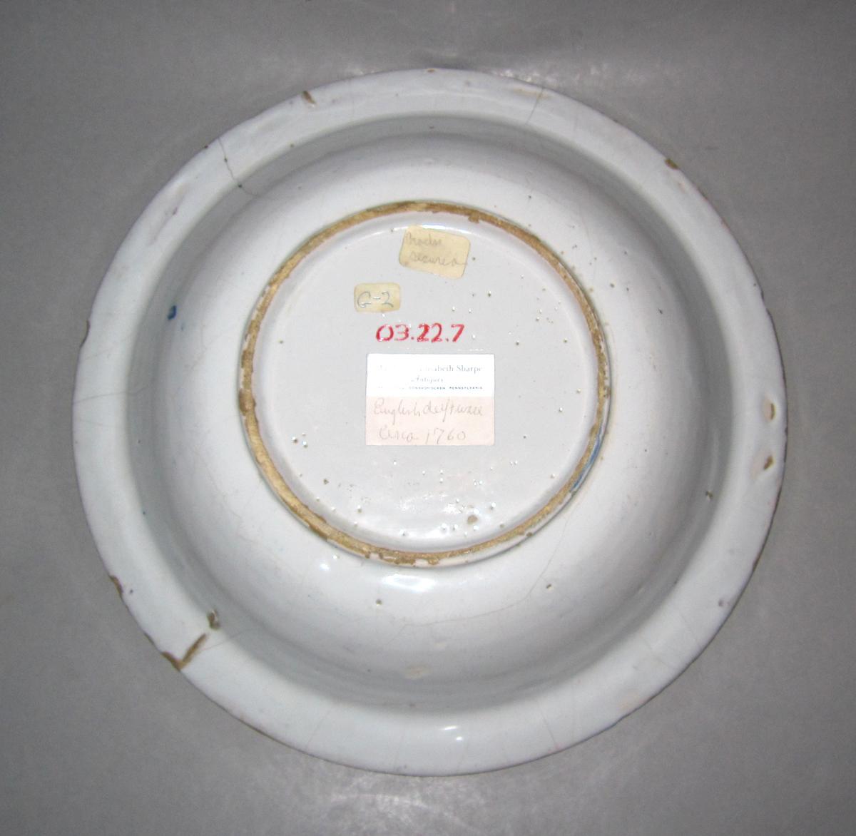 2003.0022.007 Delft bowl underside