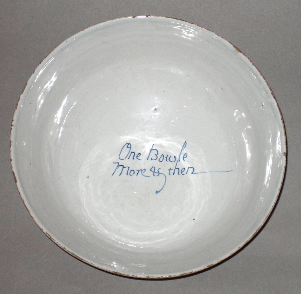 2003.0022.034 Delft punch bowl (interior)