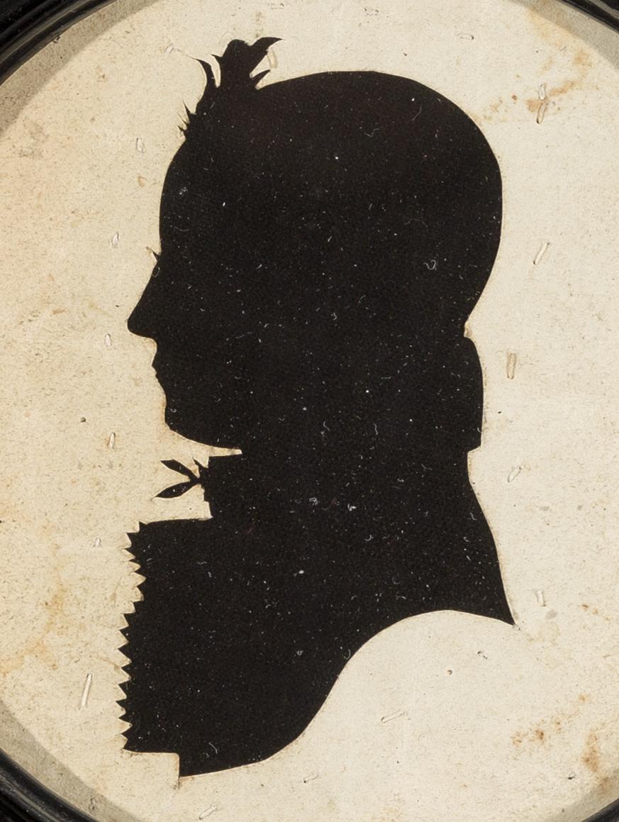 1958.1011 A Silhouette, detail 1