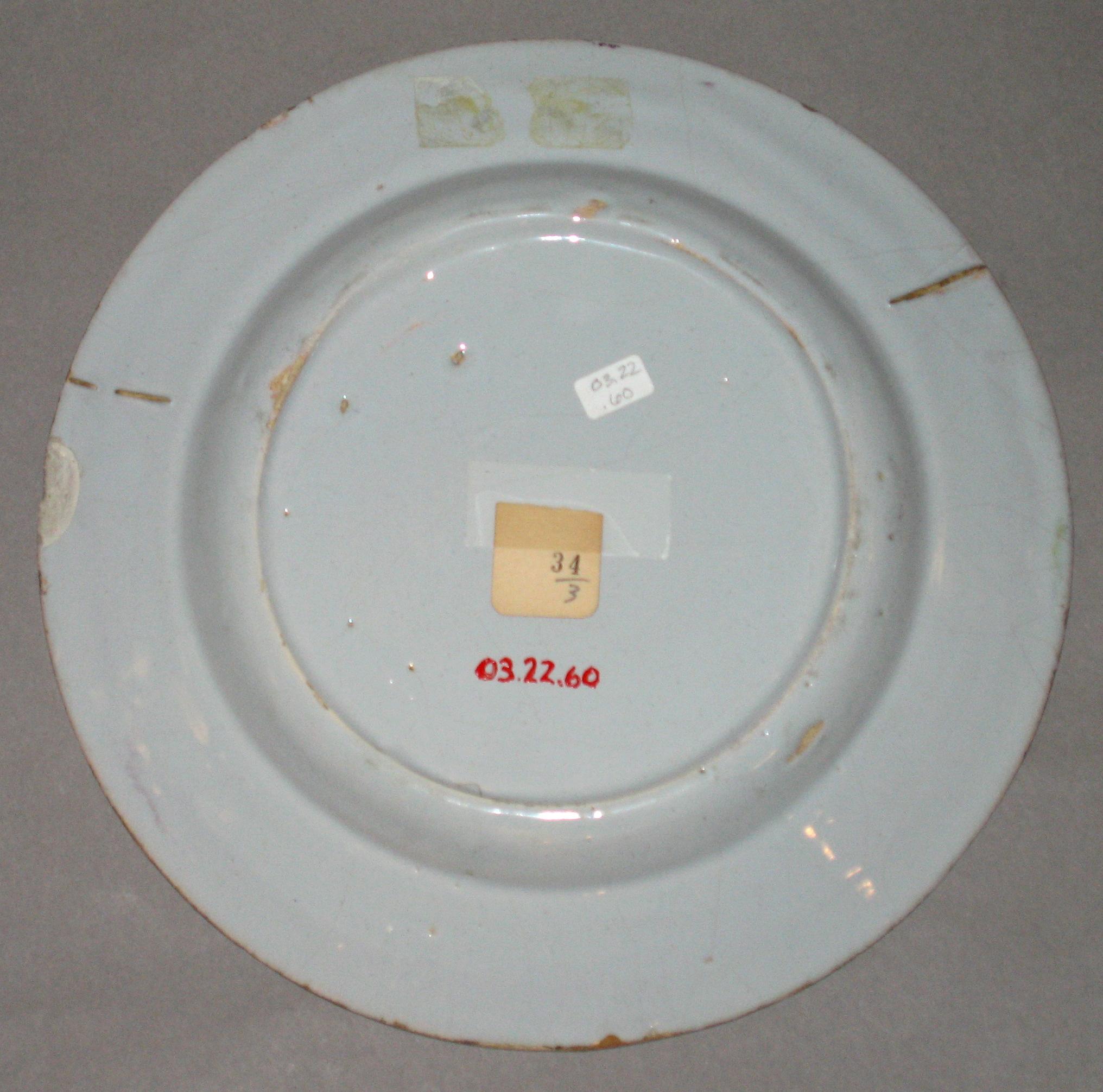 2003.0022.060 Delft plate (back)