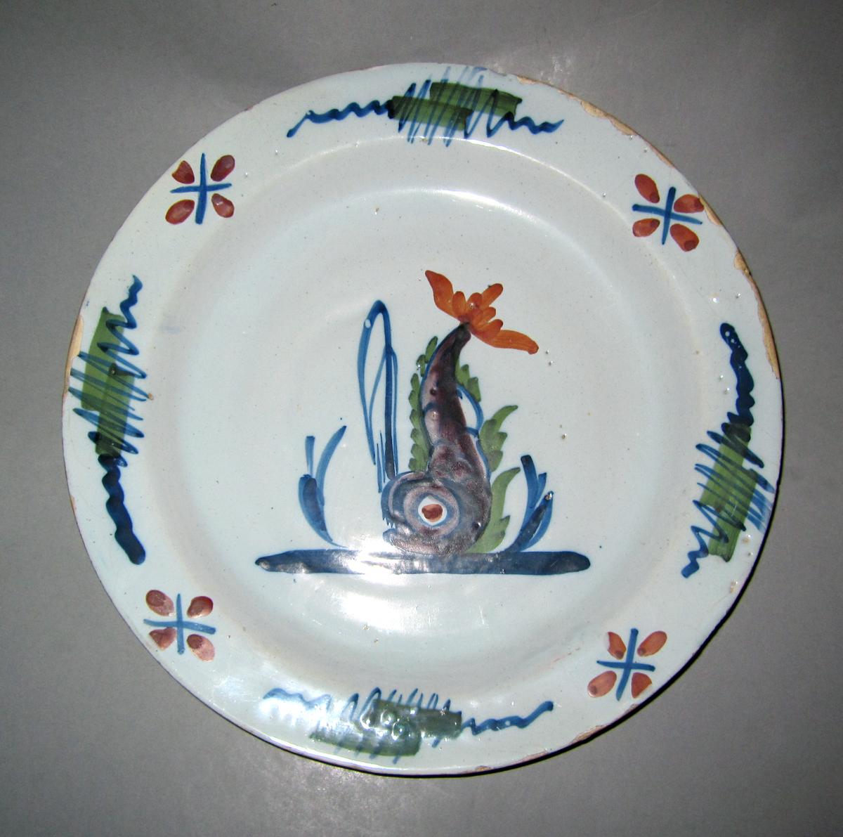 2003.0022.071 Delt plate or dinner plate