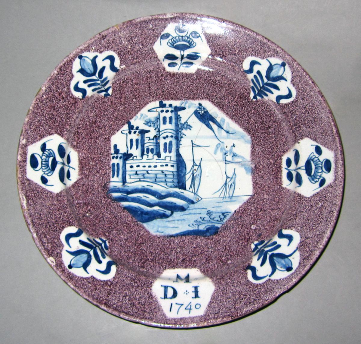 2003.0022.078 Delft plate or dinner plate