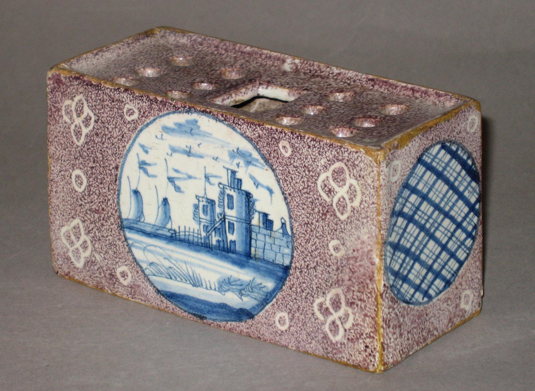 2003.0022.098 Delft flower brick