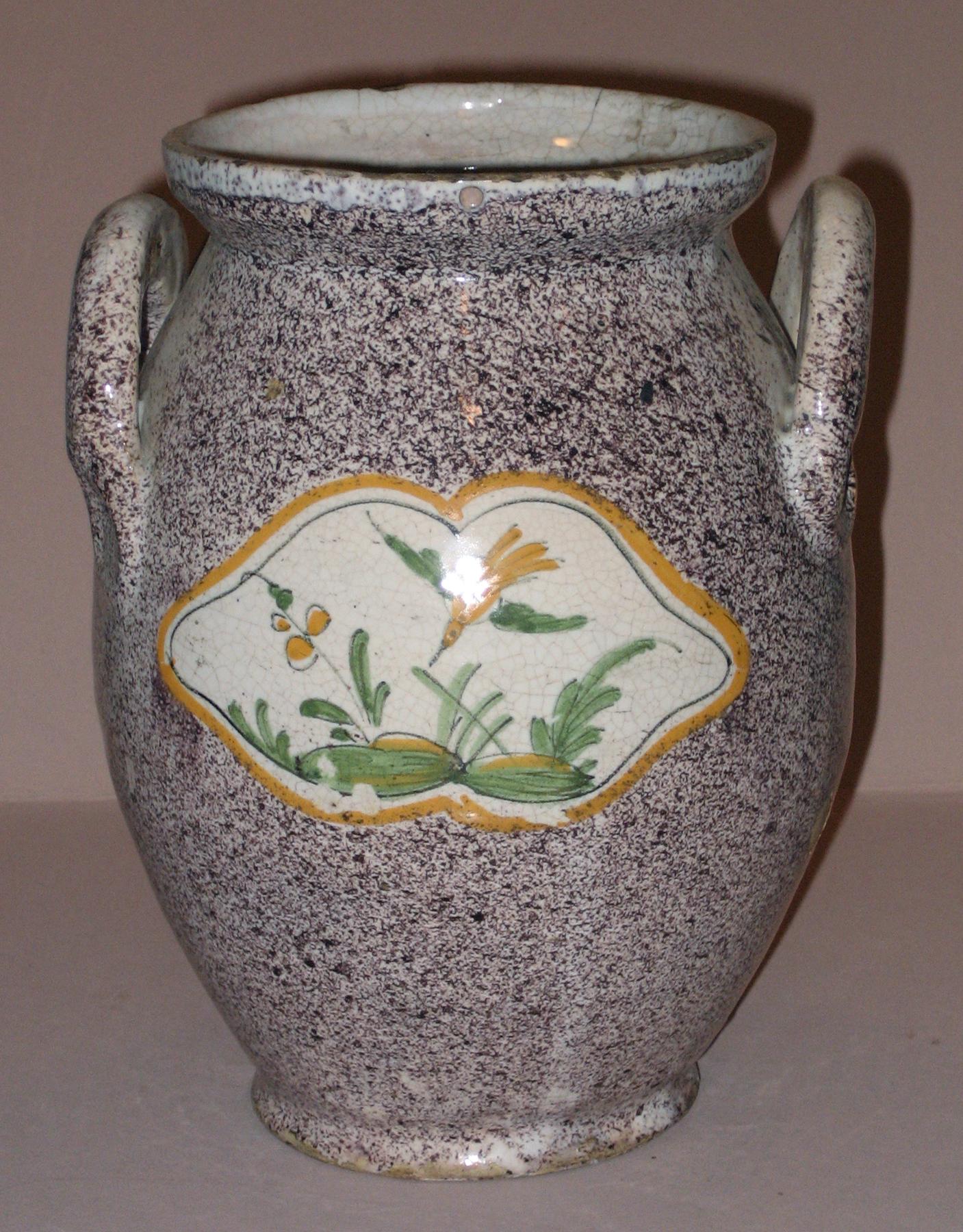 2003.0022.109 Delftware jar (side 2)