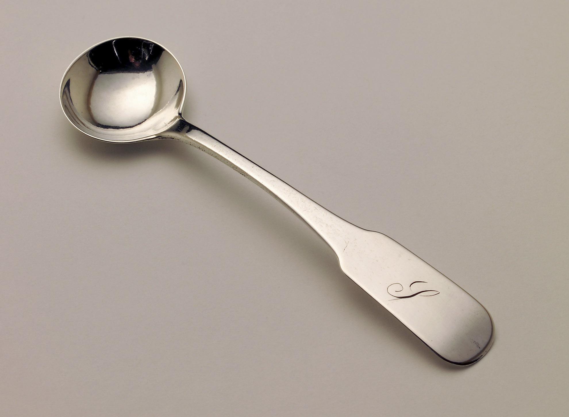2003.0023.001 Spoon, Salt Spoon