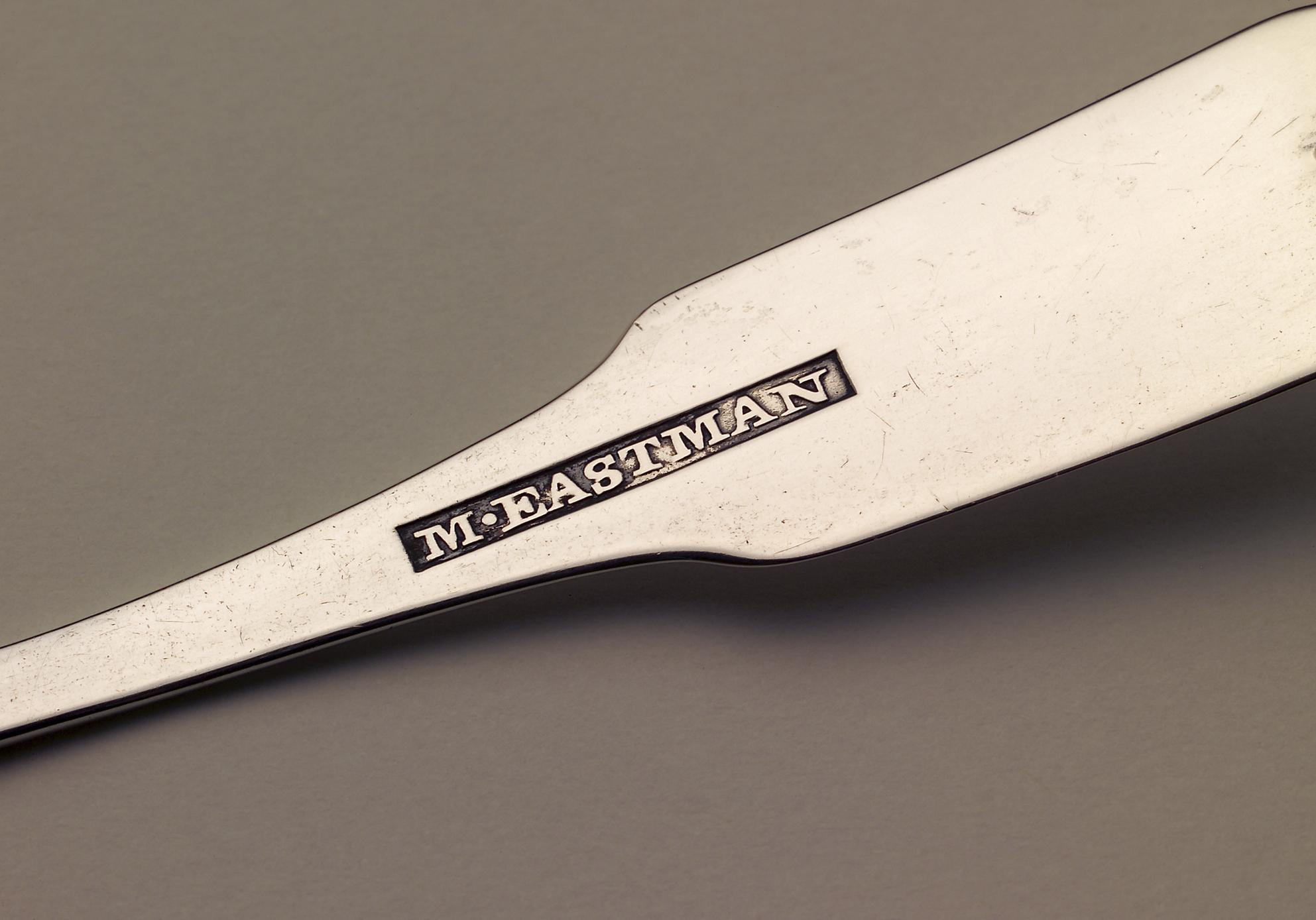 2003.0023.001 Spoon, Salt Spoon (detail)