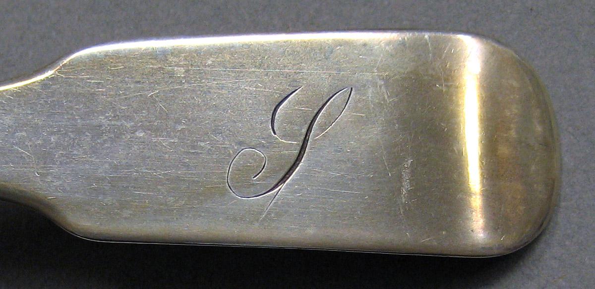 2003.0023.001 Silver Spoon engraving