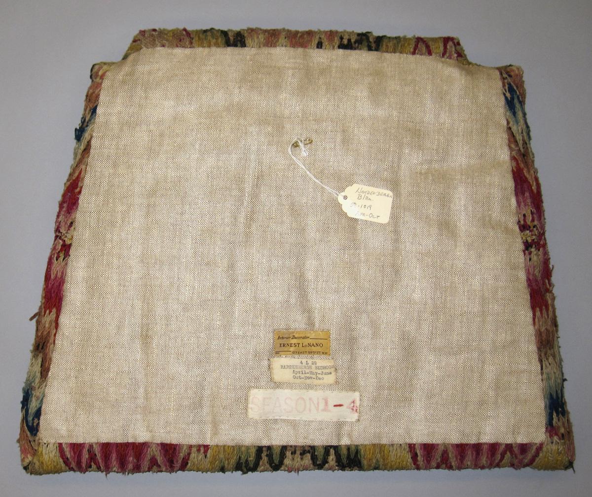 1969.4613 Cushion, Chair pad reverse