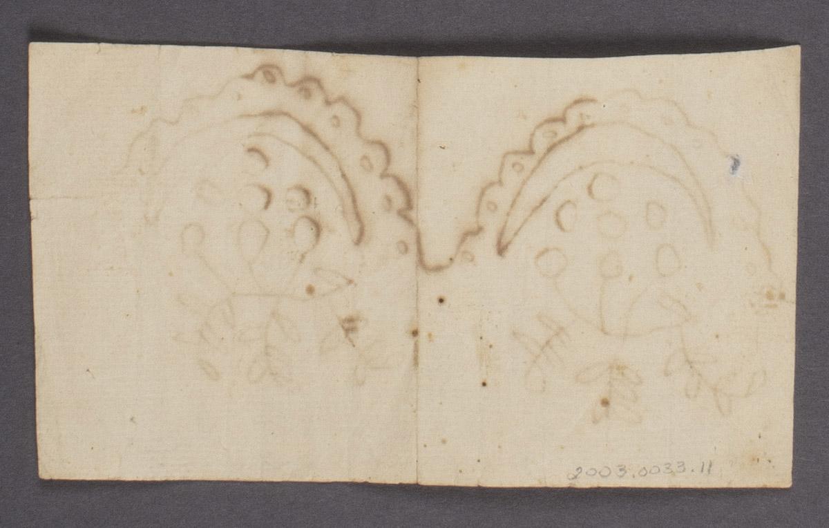 2003.0033.011 Embroidery pattern (reverse)