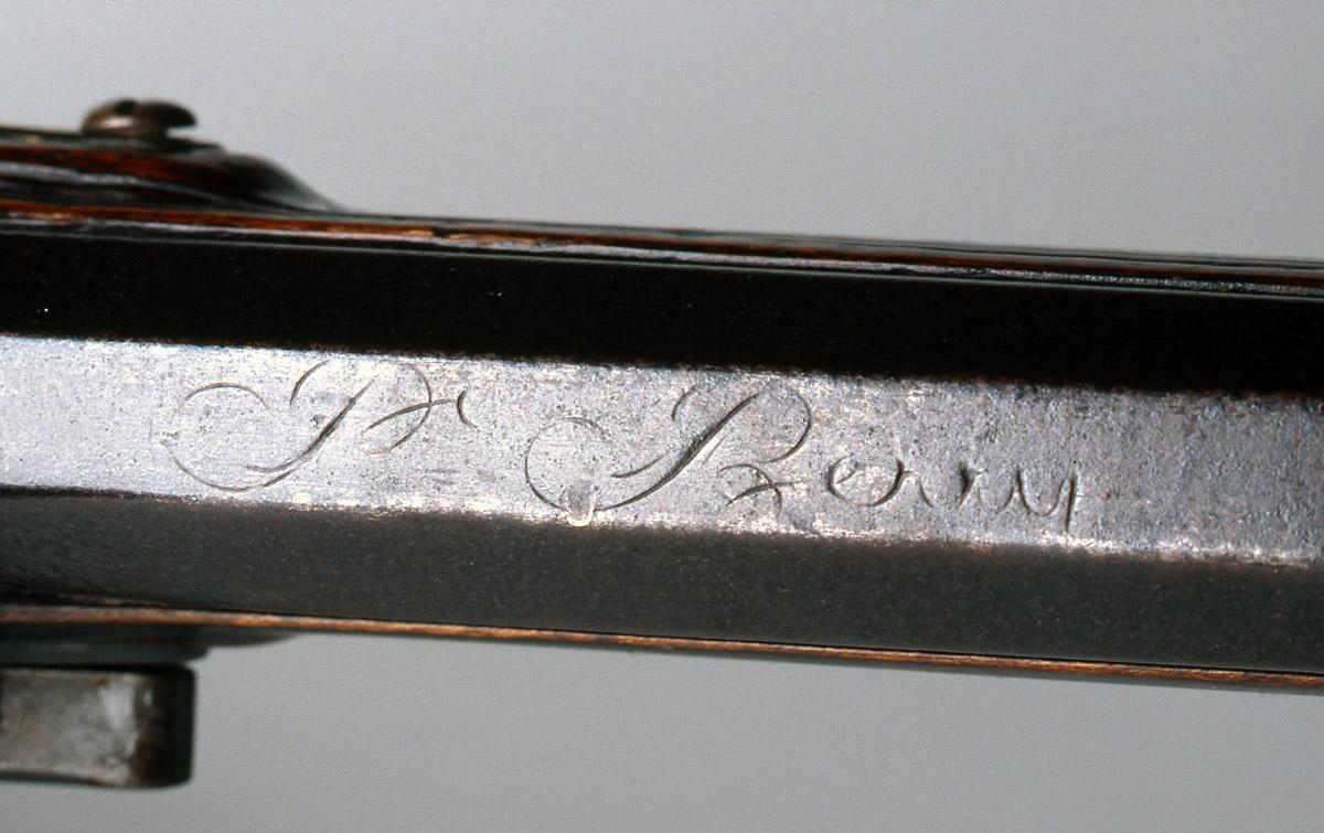 2003.0036 Rifle, Flintock Rifle (detail 2)