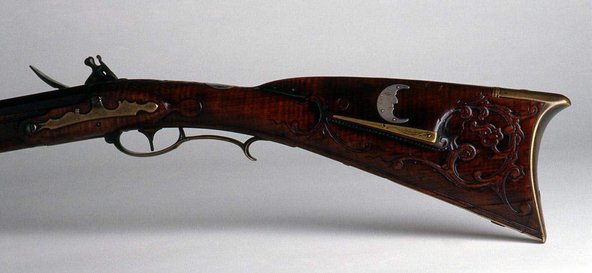 2003.0036 Rifle, Flintock Rifle (detail 3)