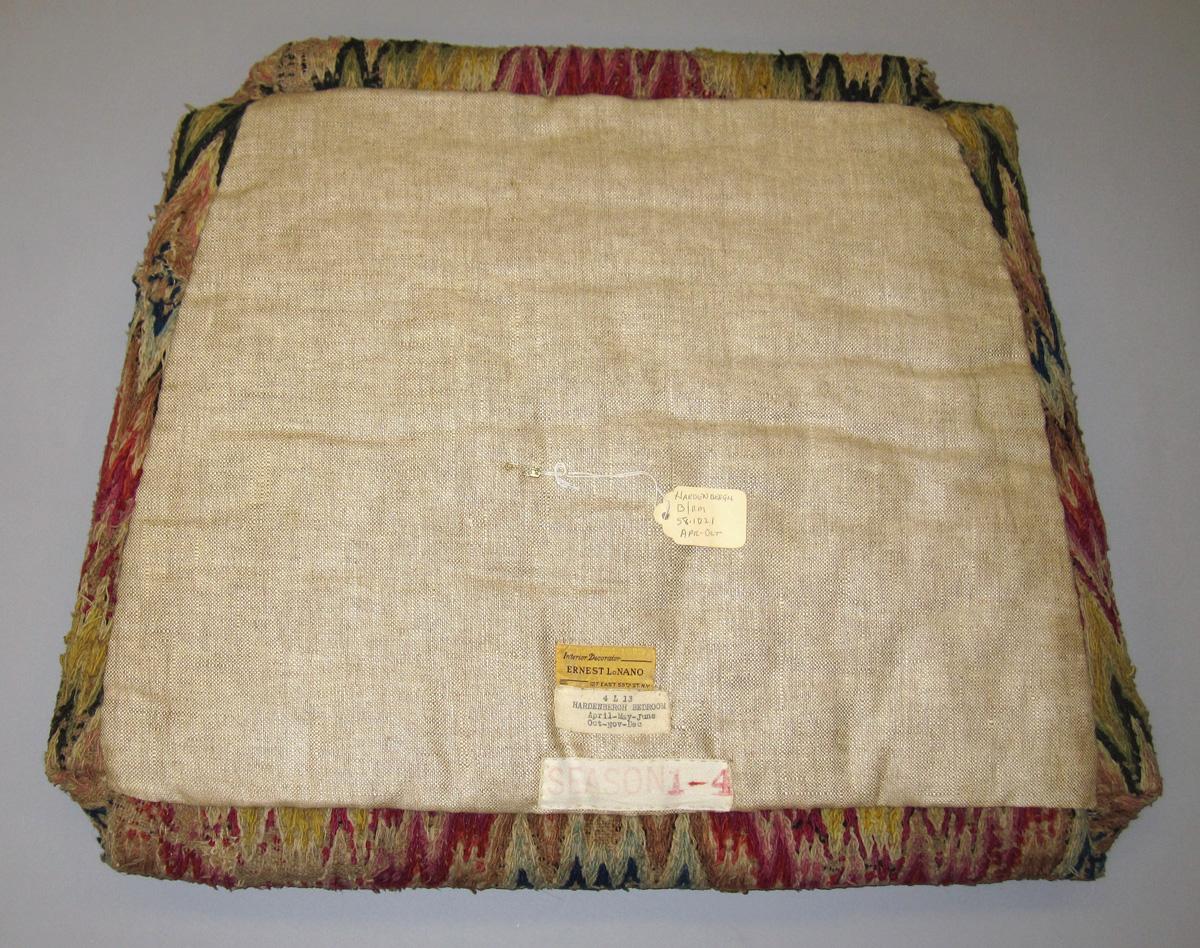 1969.4611 Cushion, Chair pad reverse