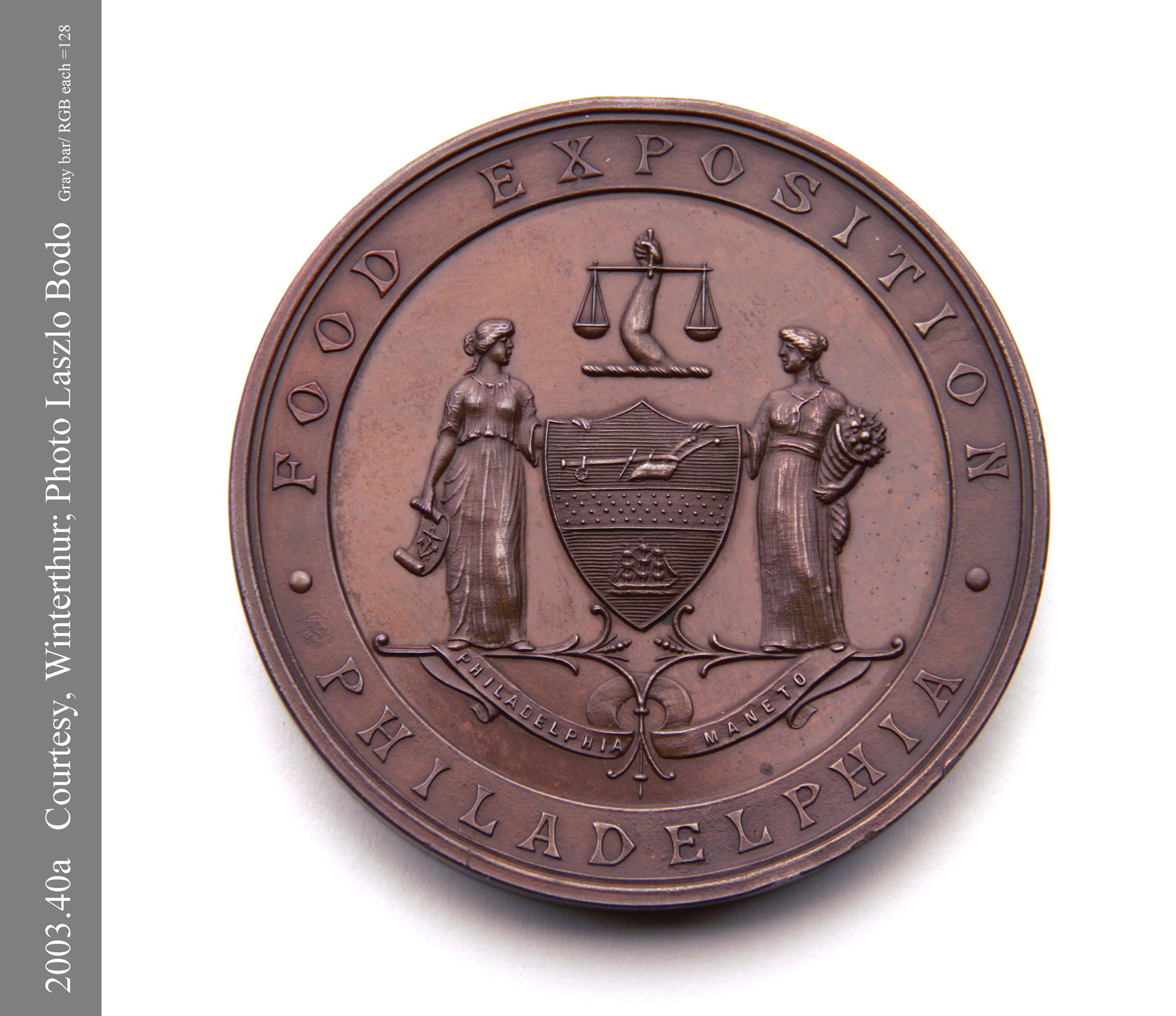 2003.0040 A Medal (front)