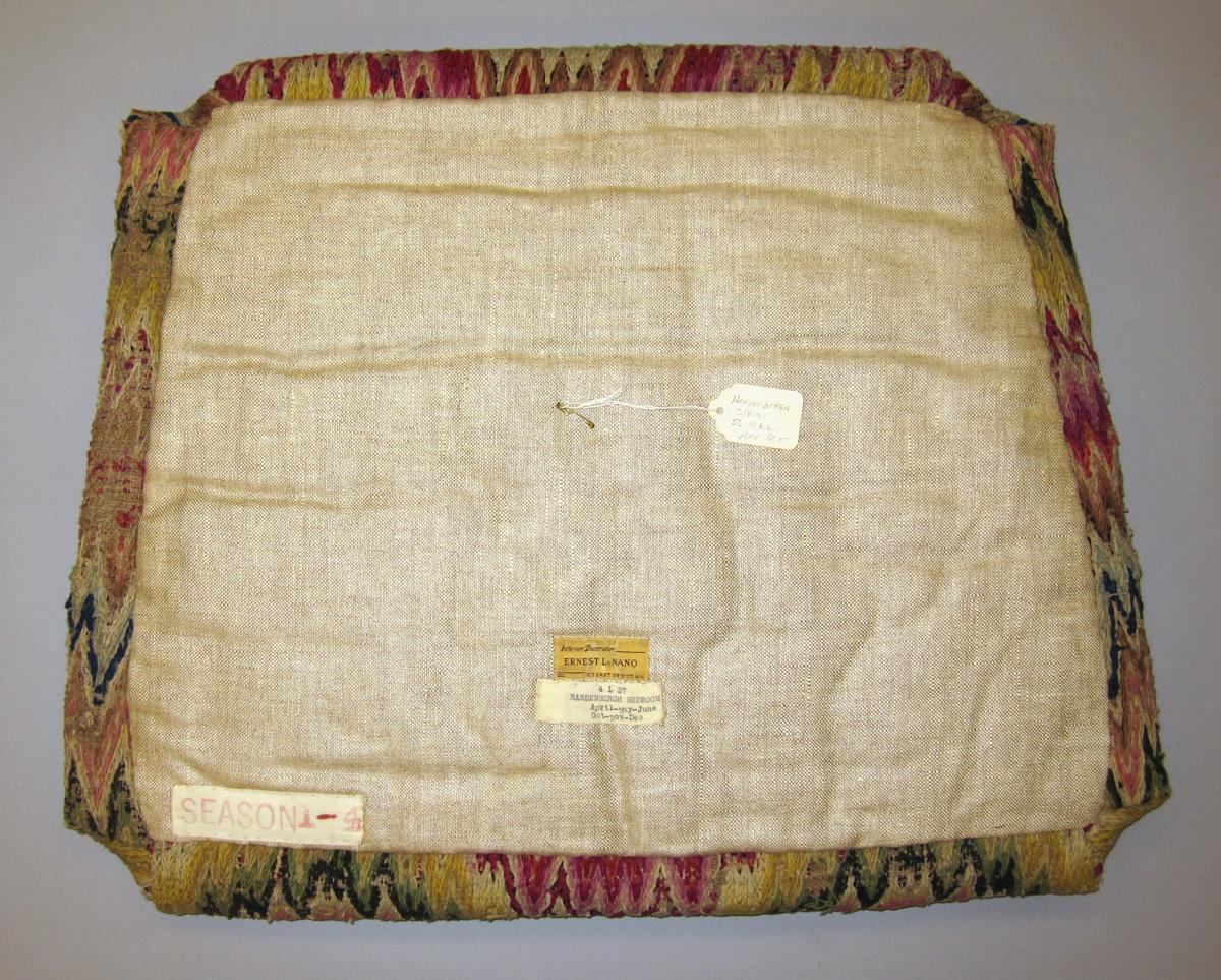 1969.4612 Cushion, Chair pad reverse