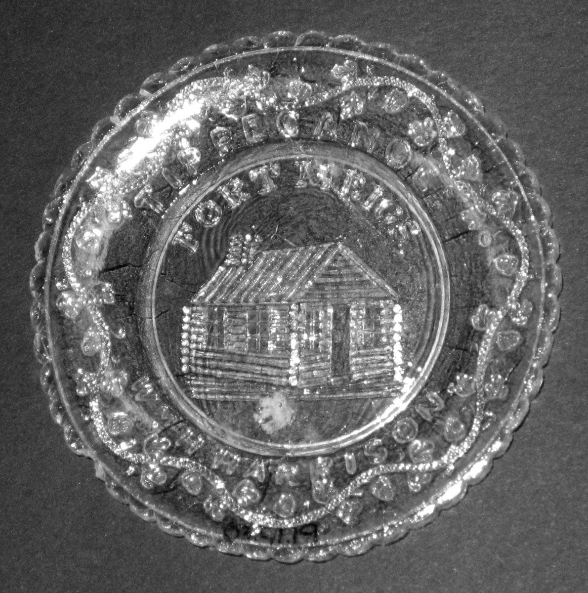 2003.0041.019 Tippacanoe-Fort Meig cup plate