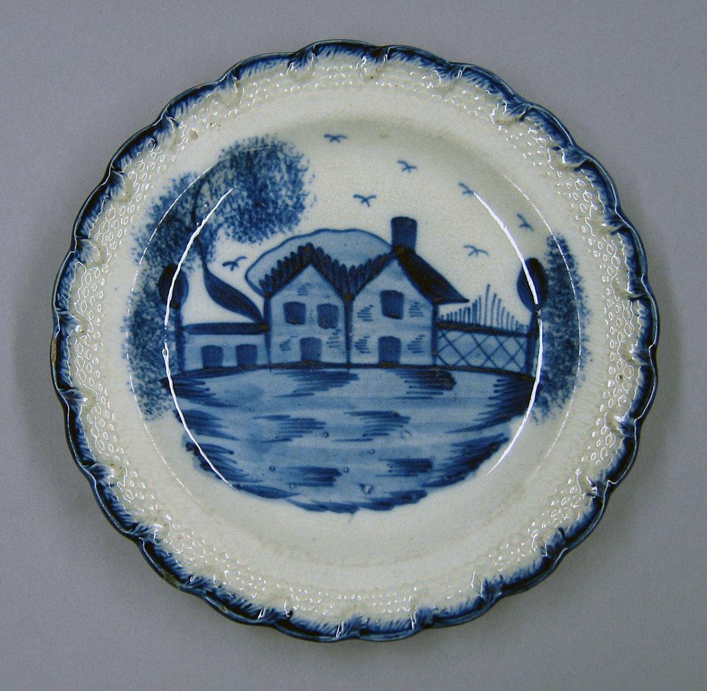 2003.0041.034 Pearlware plate