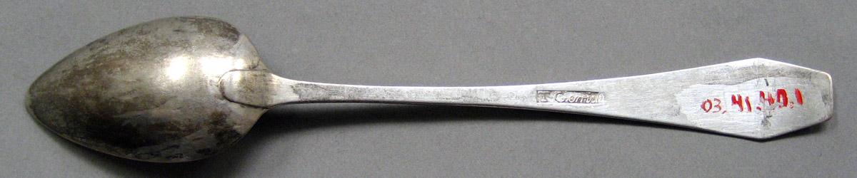 2003.0041.040.001 Silver Spoon underside