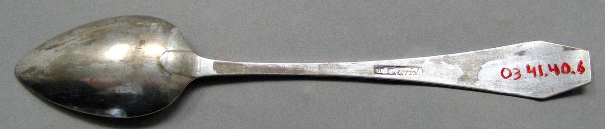 2003.0041.040.006 Silver Spoon underside