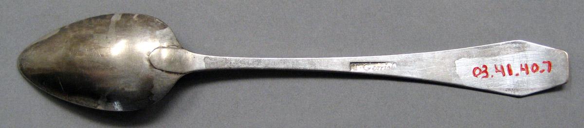 2003.0041.040.007 Silver Spoon underside