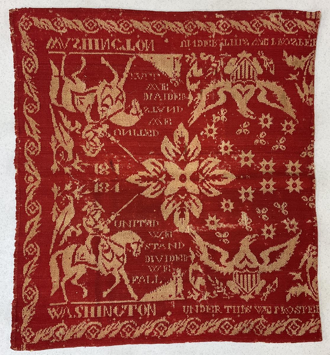 2003.0045.001 Table cover, Tablecloth (sample), overall