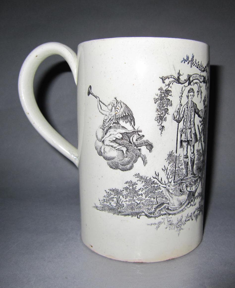 2003.0047.010 Creamware mug (side 2)