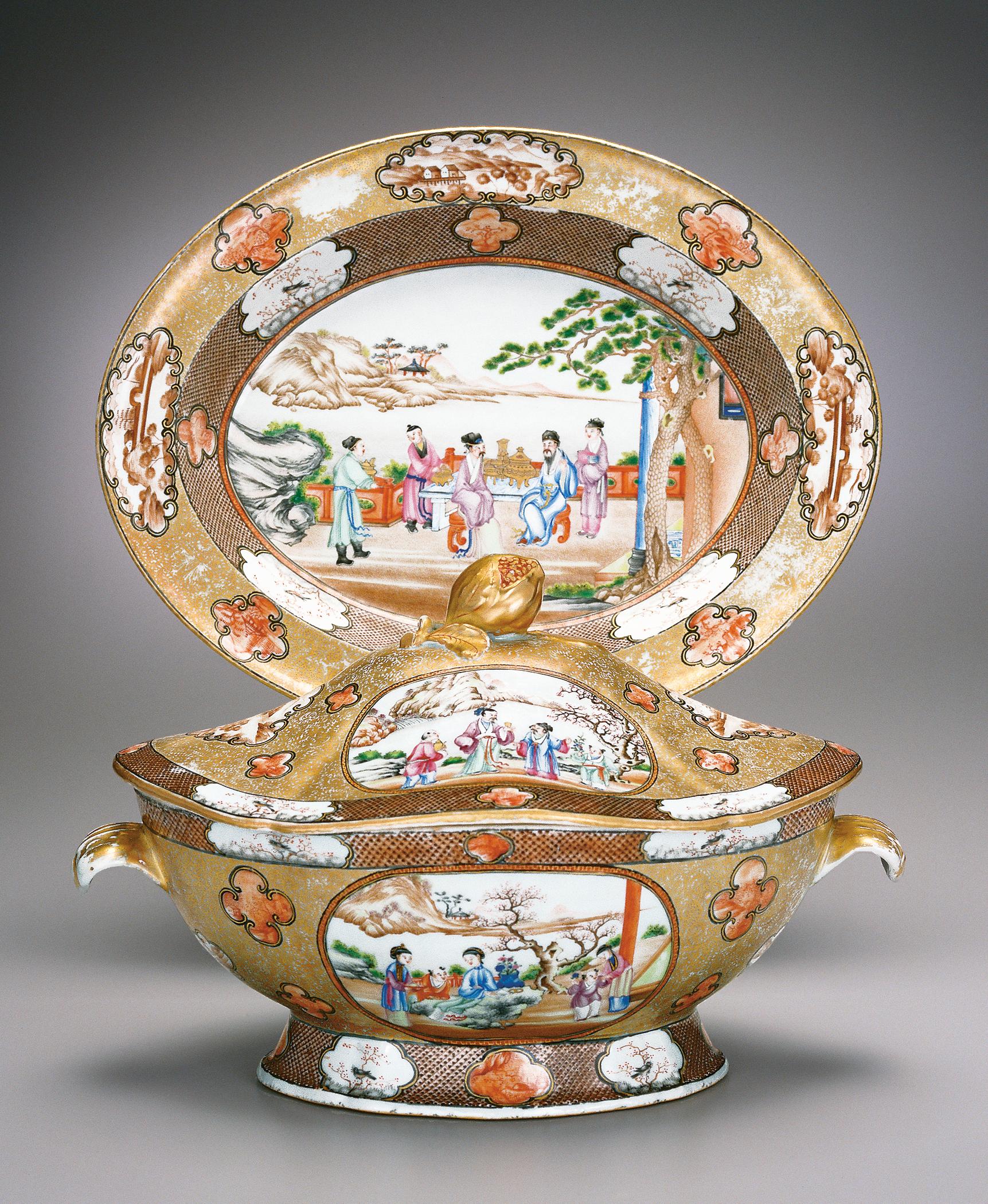 2003.0047.018 A-C Tureen and Stand