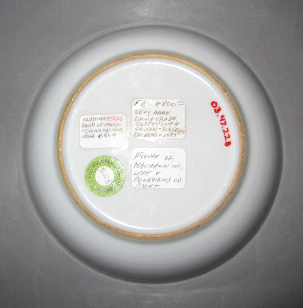 2003.0047.022 B Porcelain saucer underside