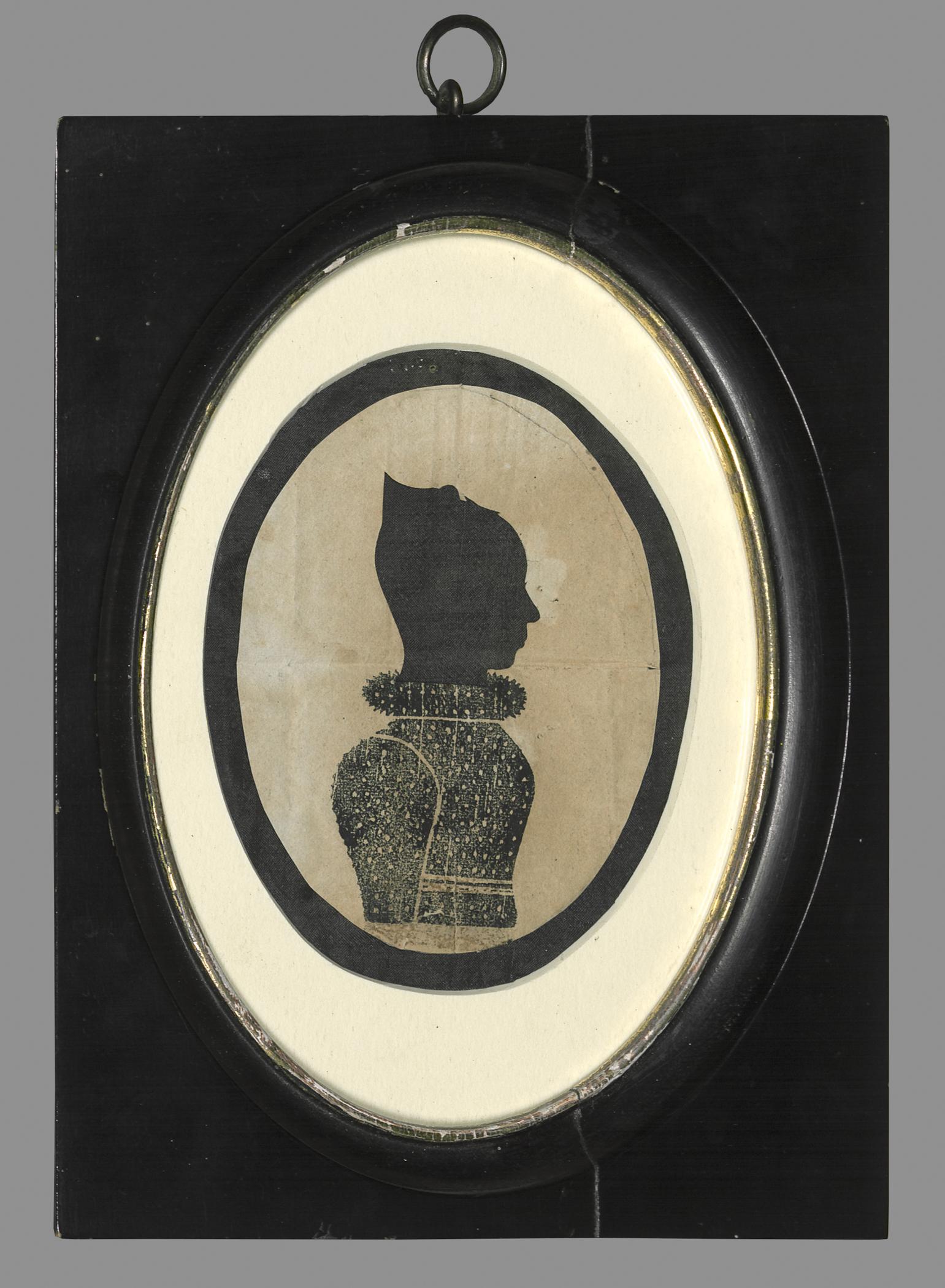 2003.0048 A, B Silhouette and frame, view 2