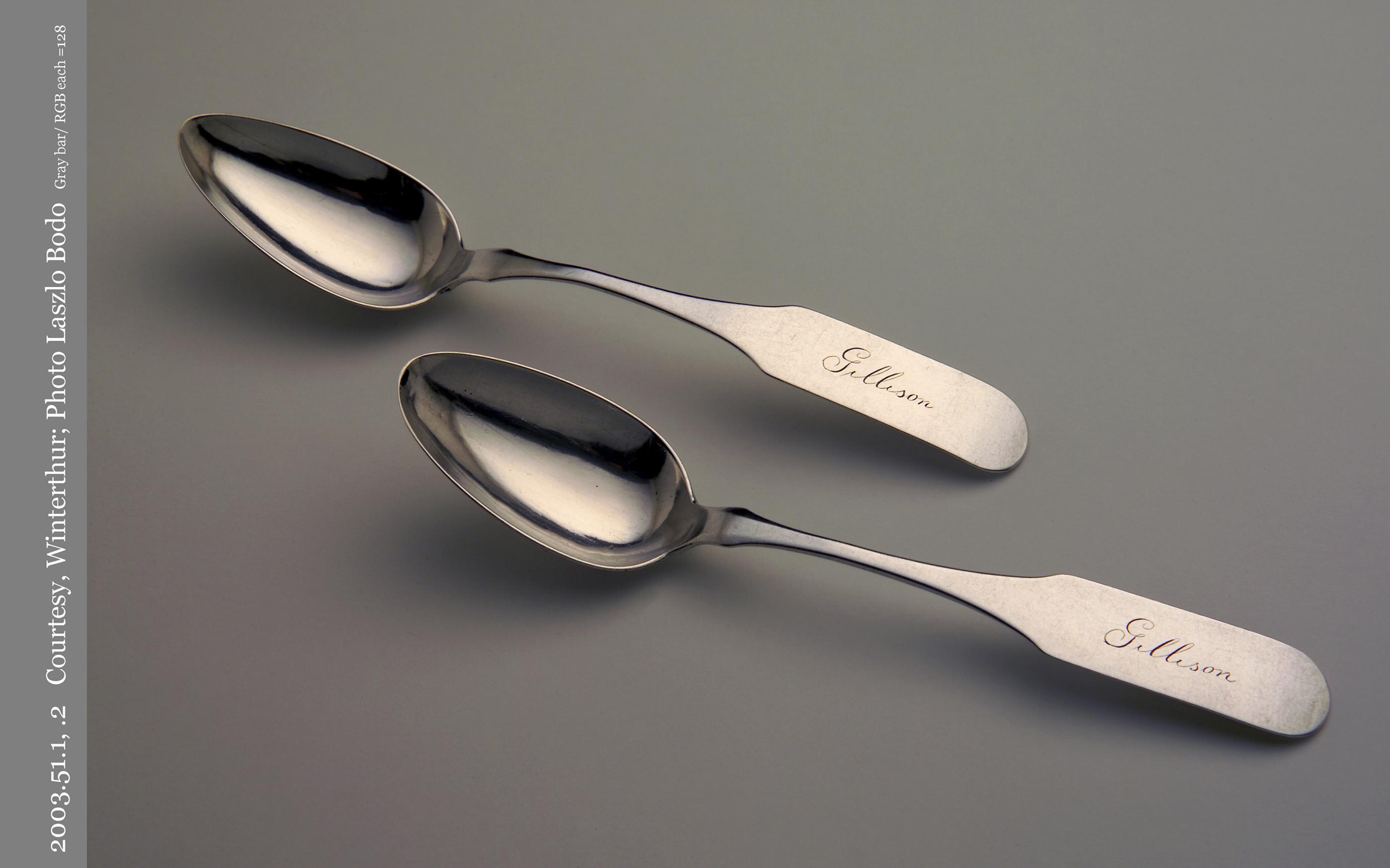 2003.0051.001,.002 Spoons