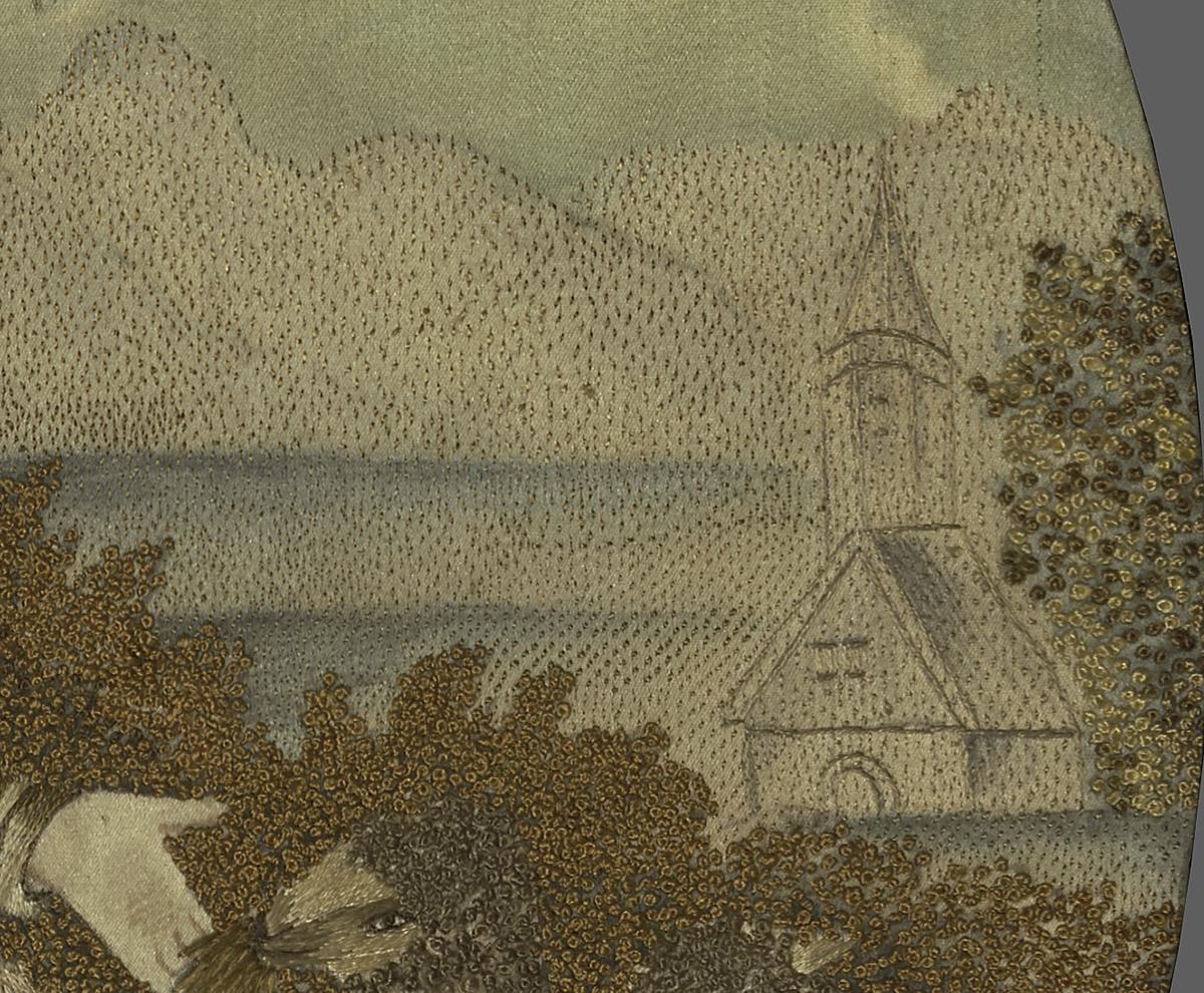 2003.0052.002 Needlework Picture, Detail 3