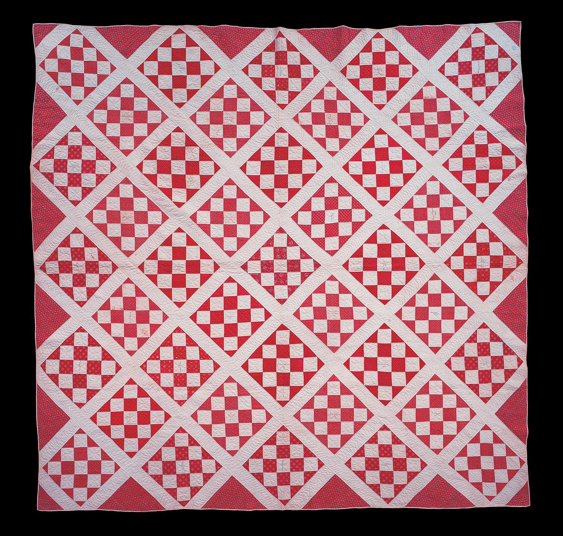 2003.0053 Quilt, pieced, Clayton family
