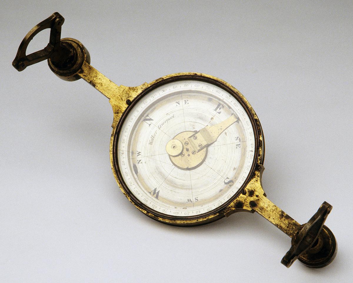 2003.0057 Surveying Compass, View 2