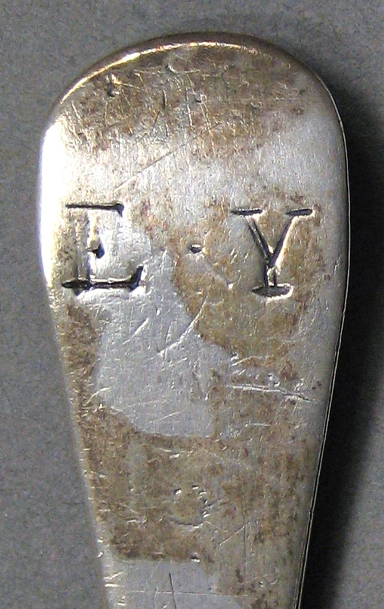 2004.0001 Silver Spoon engraving