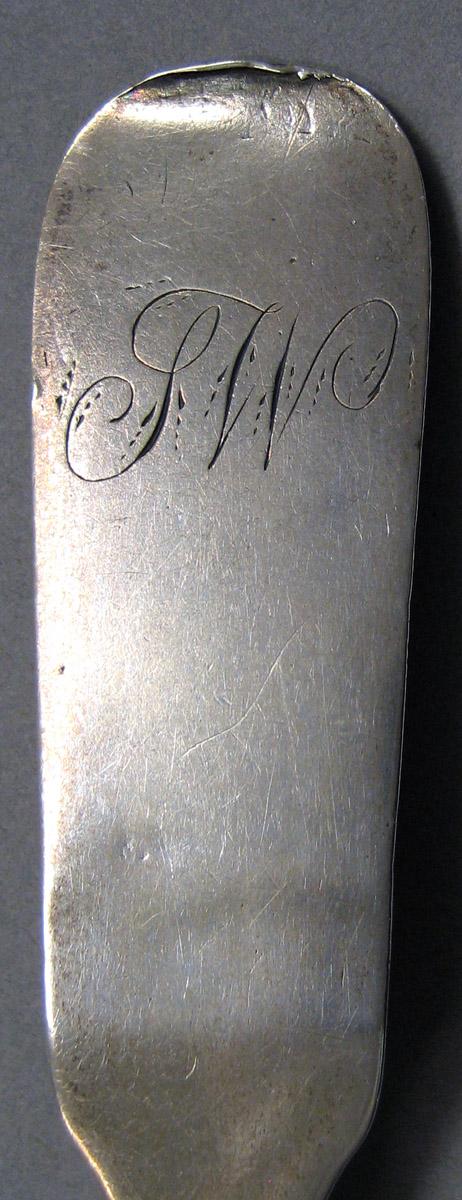 2004.0002 Silver Spoon engraving