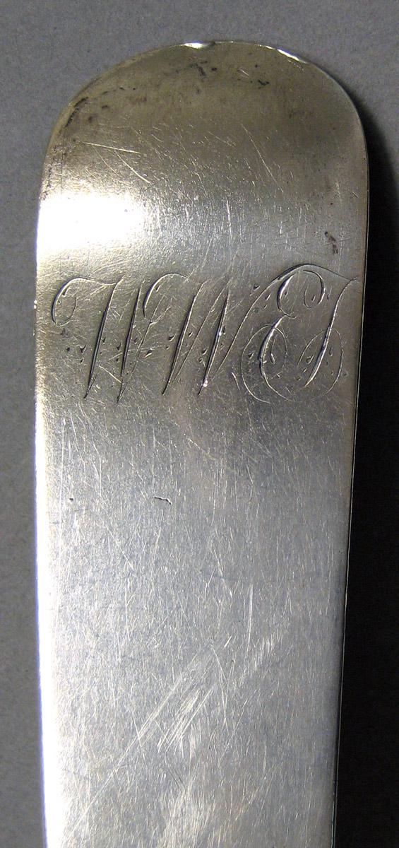 2004.0003 Silver Spoon engraving