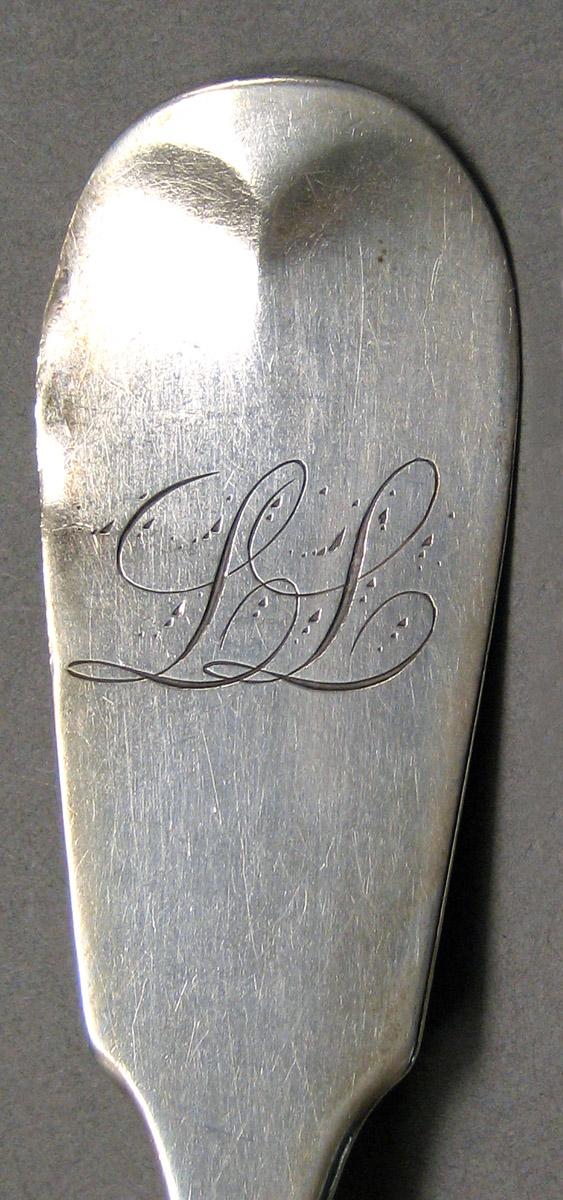 2004.0004.001 Silver Spoon engraving