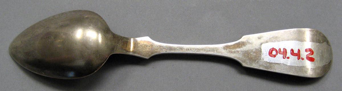 2004.0004.002 Silver Spoon underside