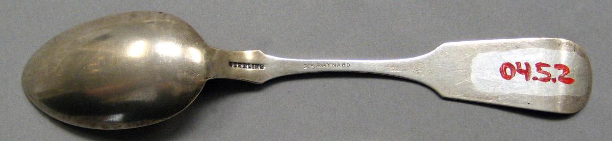 2004.0005.002 Silver Spoon underside