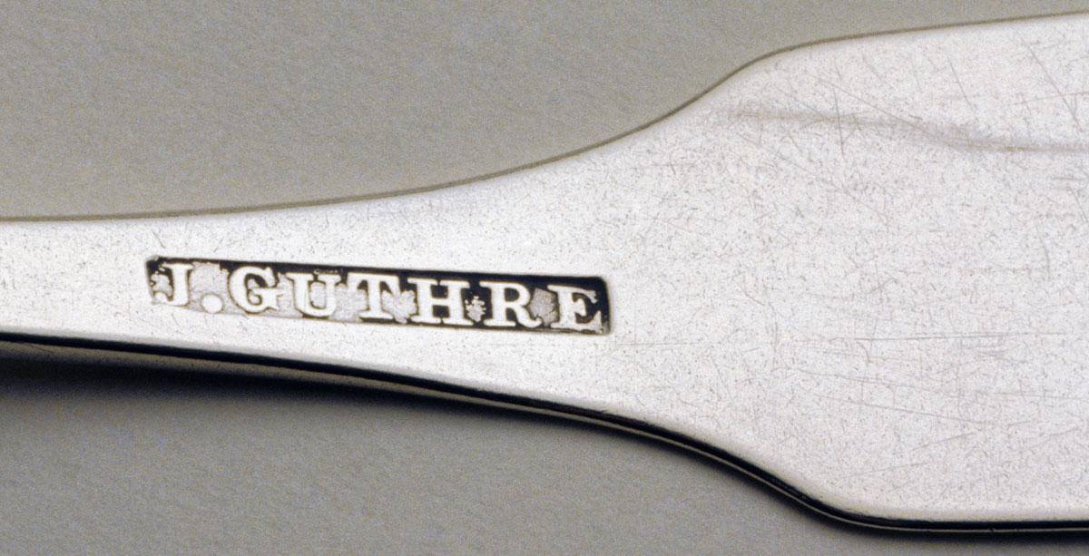 2004.0006 Spoon, Teaspoon, detail 1
